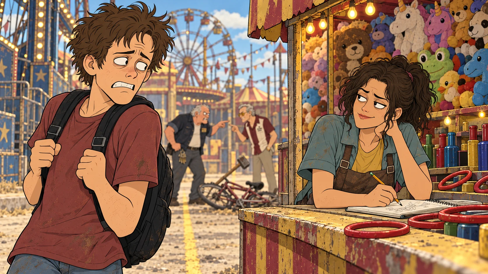 June at the prize counter. Nate has another question.